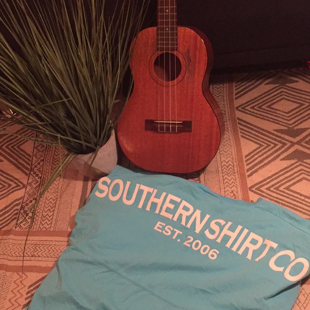 Light blue southern shirt spirit jersey